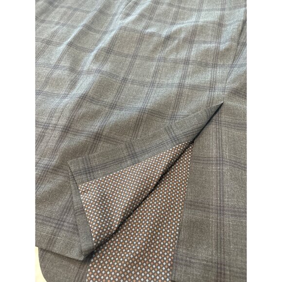 Shaquille O'Neal XLG Mens Big and Tall Plaid Stretch Fabric Regular Size 54R - Picture 10 of 10